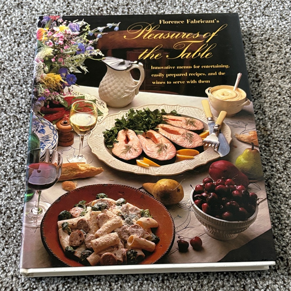 Pleasures of the Table Cookbook - Hardcover